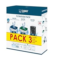 CIANO Aquarium Consumables Pack 3 Monate für Aquaristik Größe M