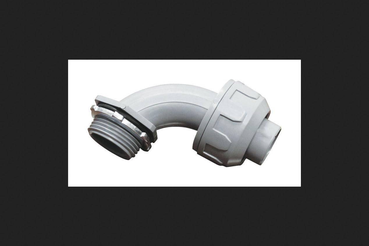 Sigma Electric ProConnex 1 in. Dia. Plastic 90 Degree Connector for Liquid Tight 1 pk