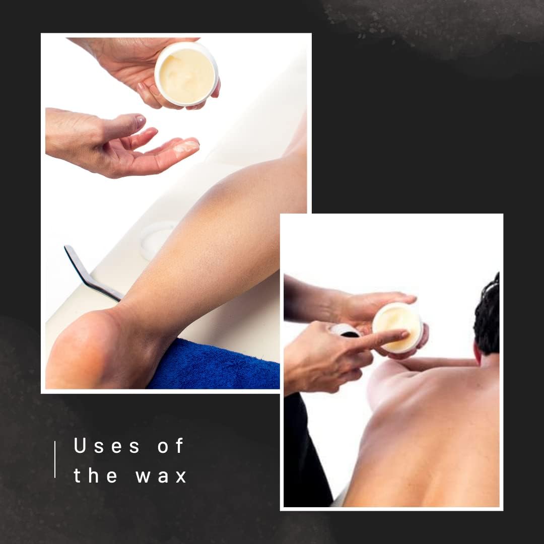 FASCIQ® Fascia Wax | 100% Natural Product | Fascia Emollient | Myofascial Release Therapy | Perfect for IASTM | No Perfume, dyestuffs & perservatives | Nurtures The Skin | 150 ML - Image 3