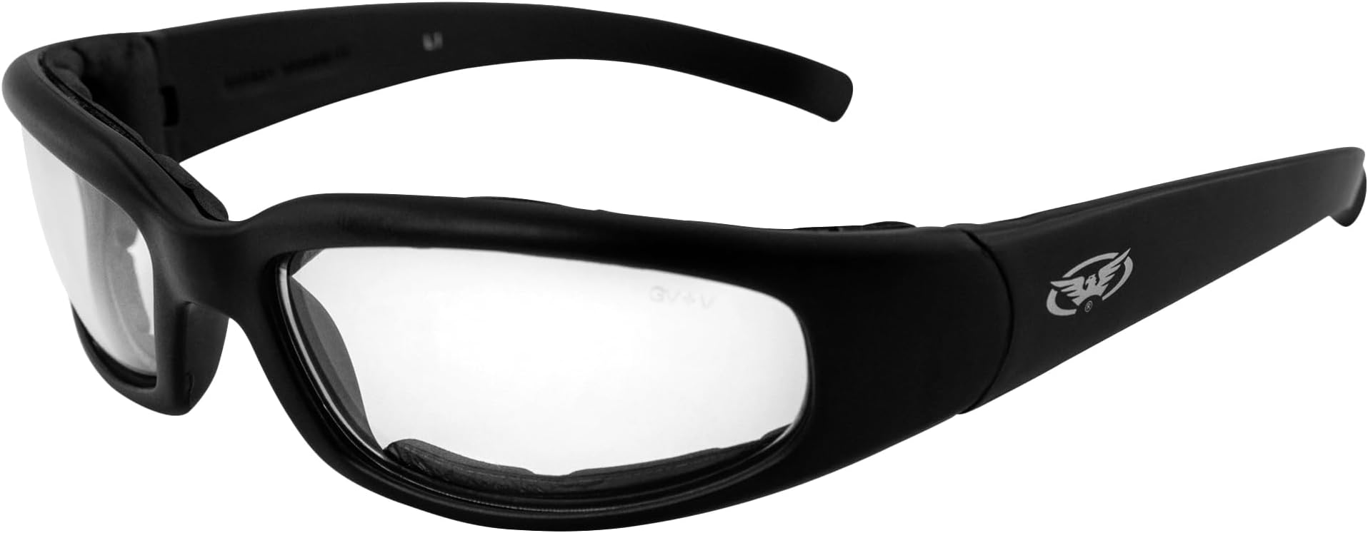 Global Vision Chicago Photochromic Light Adjusting Padded Motorcycle Sunglasses