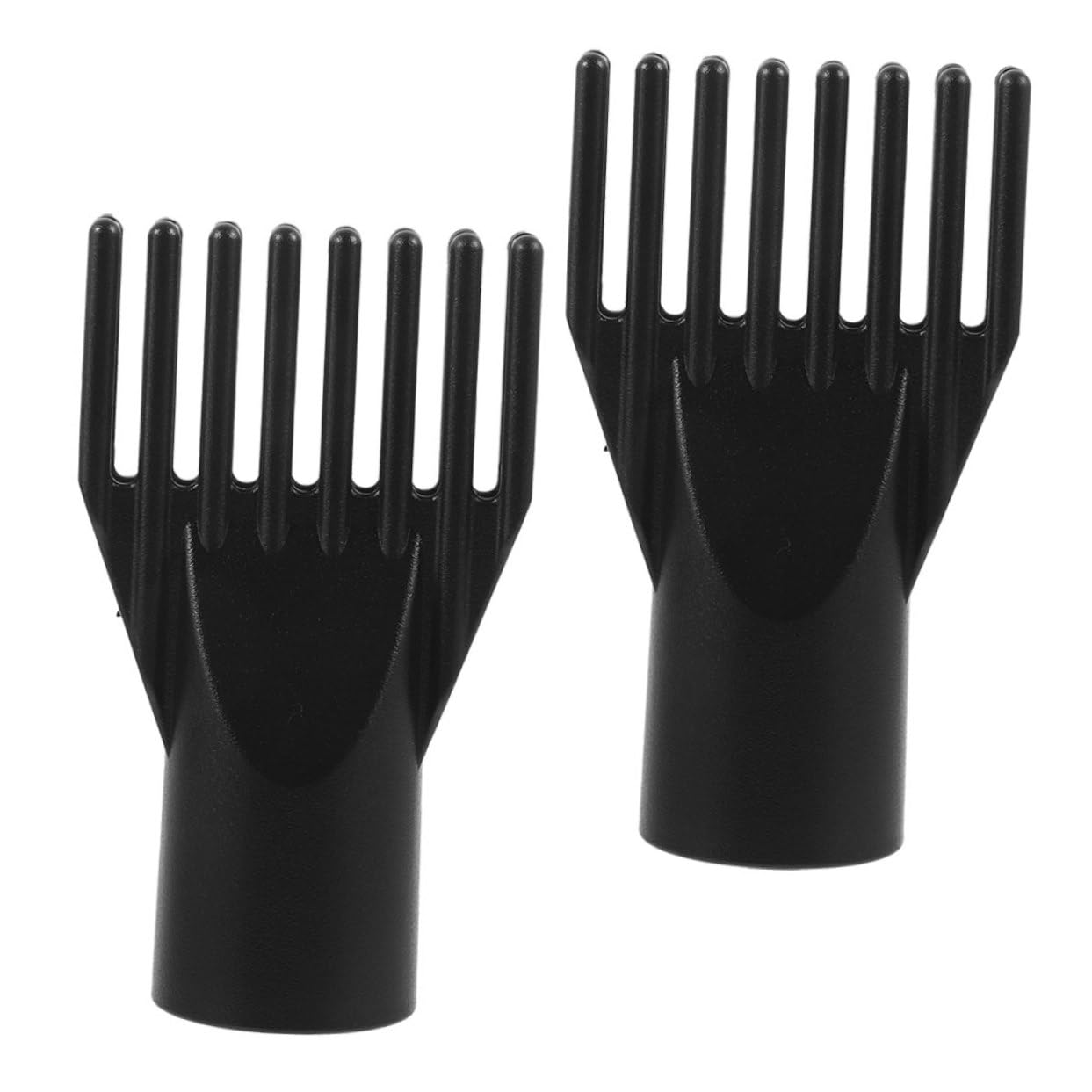 Didiseaon 4sets Blow Dryer Attachment for Hair Dryer Hair Dryer Diffuser Nozzle Replacement Easy to Use Comb Nozzle 2pcs*4