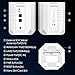 WAVLINK 2026 New 5G NR SA NSA AX3000 WiFi 6 CPE Router with SIM Card Slot, Qualcomn RM520N-GL Module, Dual Band Mesh 5G Router, Gigabit WAN/LAN Ports, 9 x Internal Antennas, WPA3, VPN