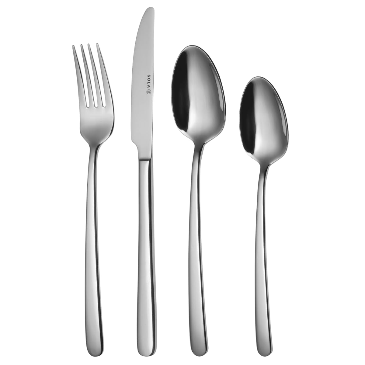 Sola Besteckset Donau - 18/10 Edelstahl - 24-teilig / 6 Personen