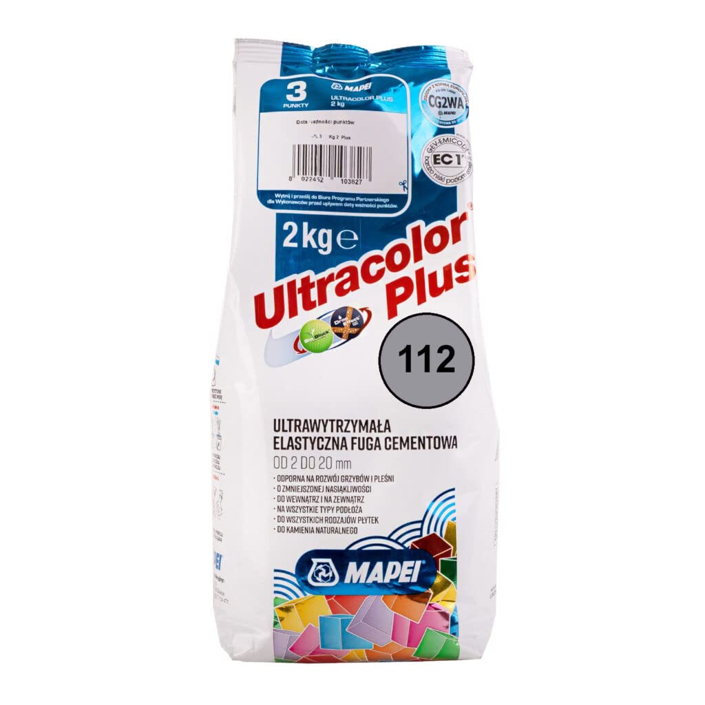 Fuga cementowa MAPEI ULTRACOLOR PLUS 2kg 112 tytan