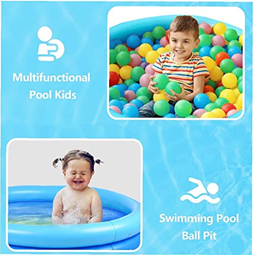 Peddelen Pool Kids Thicken Opblaasbare 3-Ring Badkuil Kaart Zomer Water Games 120x120x30cm Badbenodigdheden - Image 4