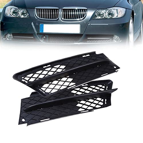 Parrillas inferiores E90 para BMW Serie 3 2006-2008 y cubiertas de rejilla de capó