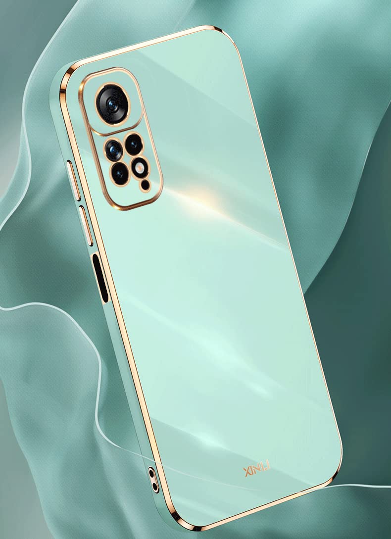 Cover In TPU Morbida Per Xiaomi Redmi Note 11 PRO 5G - Custodia Antigraffio Ultrasottile Colore Verde - 3