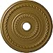 Ekena Millwork CM25COGLS Cole Ceiling Medallion, 25 3/8"OD x 3 3/8"ID x 1 3/8"P, Hand-Painted Gold