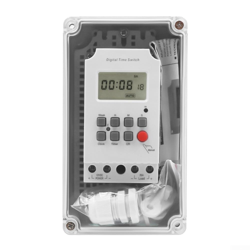 Timer digitale, 25 A, IP66, resistente alle intemperie, MT316SE (30 A)