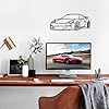 Amazon.com: noxozoqm Metal Car Wall Art Decorations, Unique Car ...
