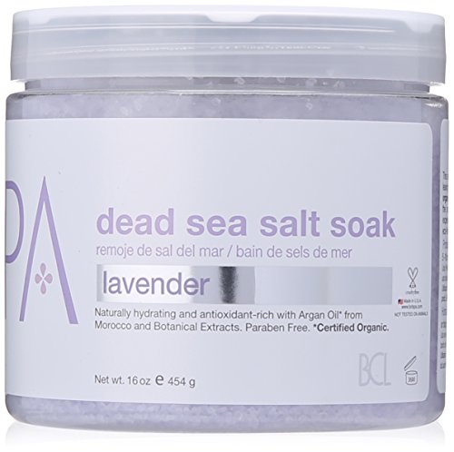 BCL SPA Dead Sea Salt Soak Lavender + Mint, 16 oz