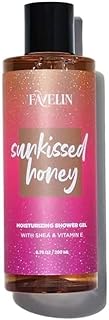 جل استحمام مرطب صن كيسد هوني غني بزبدة الشيا وفيتامين اي من فافلين - 200 مل