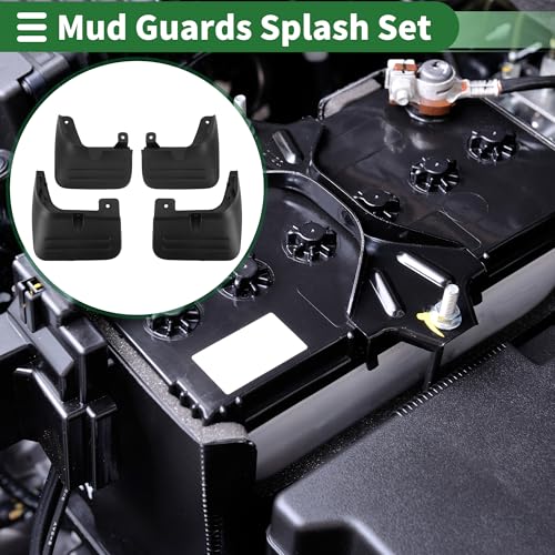 Image of Motoforti Mud Flaps Splash Guards Mud Guards for Hyundai H-1 Stanex 2011-2023 W /Mount Accessories