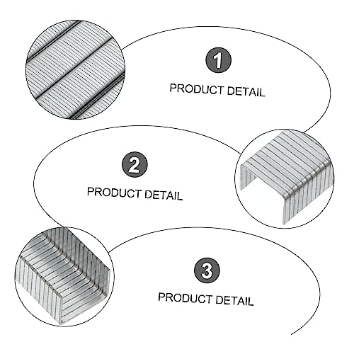 Staples tipo puerta Heavy Duty SECFOU 5000 piezas con punta biselada para muebles y marcos miniatura 7