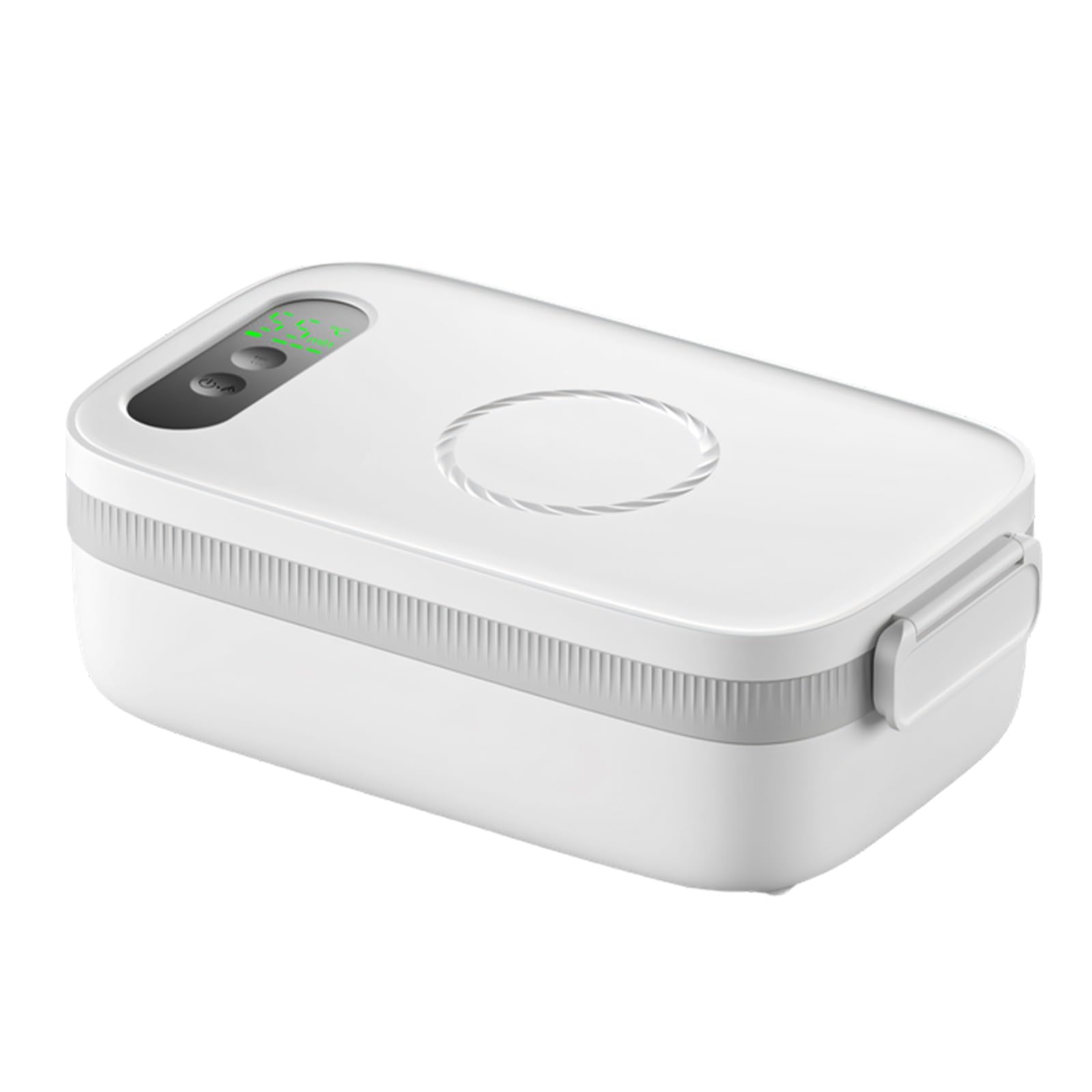 Scaldavivande Elettrico Portatile da 1 litro con Calore, Senza Bisogno Acqua, per scaldavivande da Viaggio e da Viaggio