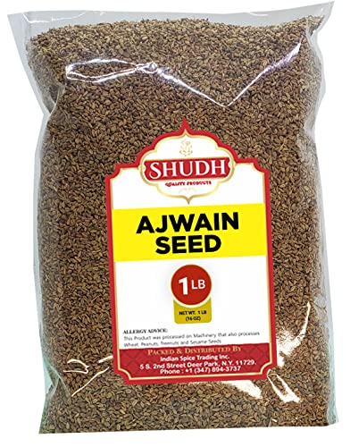 Indian Spice Ajwain Seeds (Carom Bishops Seed) Spice Whole 16 oz (1 LB) ~ Natural | Vegan | Gluten Friendly...