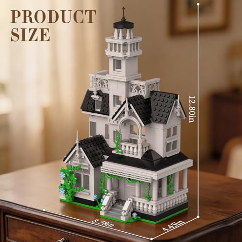 Image of Vziimo Magic House Building Set, Owens House Building Blocks with LED Light, Architecture Decor Model Kit, Gifts for Adults Teens Age 14+(1162 PCS)