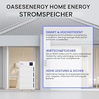 Oasesenergy LiFePO4 48V 400Ah Lithium Batterie mit 5kW Wechselrichter, Stapelbarer Batteriespeicher 20kWh, modulare Erweiterbarkeit, ideal für pv speicher, solarspeicher, solaranlage PV, stromspeicher – Ansicht 3