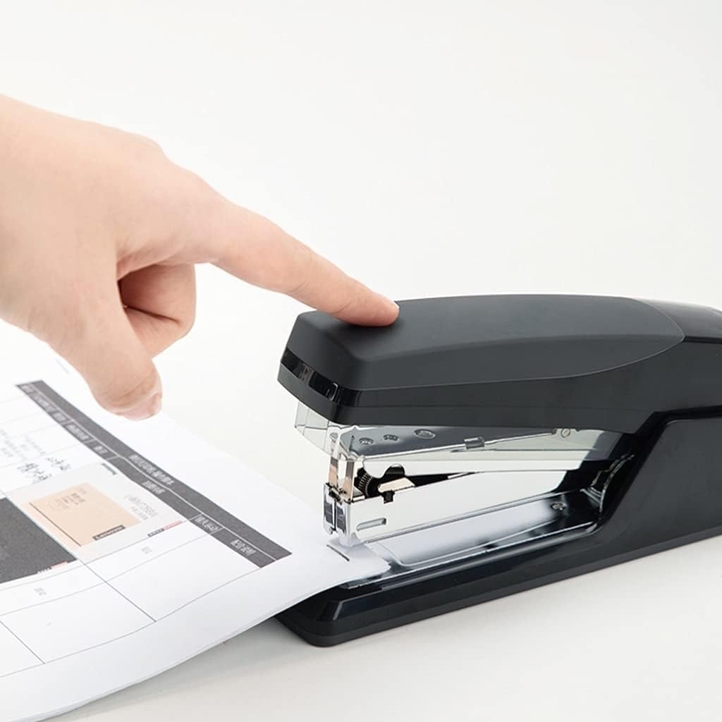 Spillatrice Ufficio Portatile E Facile da Caricare for La Scrivania Ufficio, Adatta agli Studenti, Cucitrice Decorativa Salva-Lavoro Pinzatrice(White)