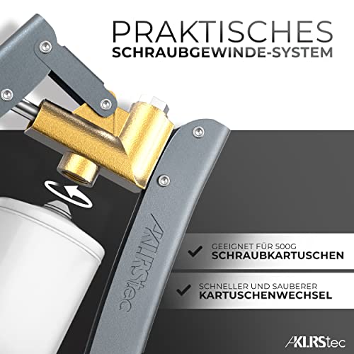 Fettpresse KLRStec Premium Hochdruck-System mit variablem Hub