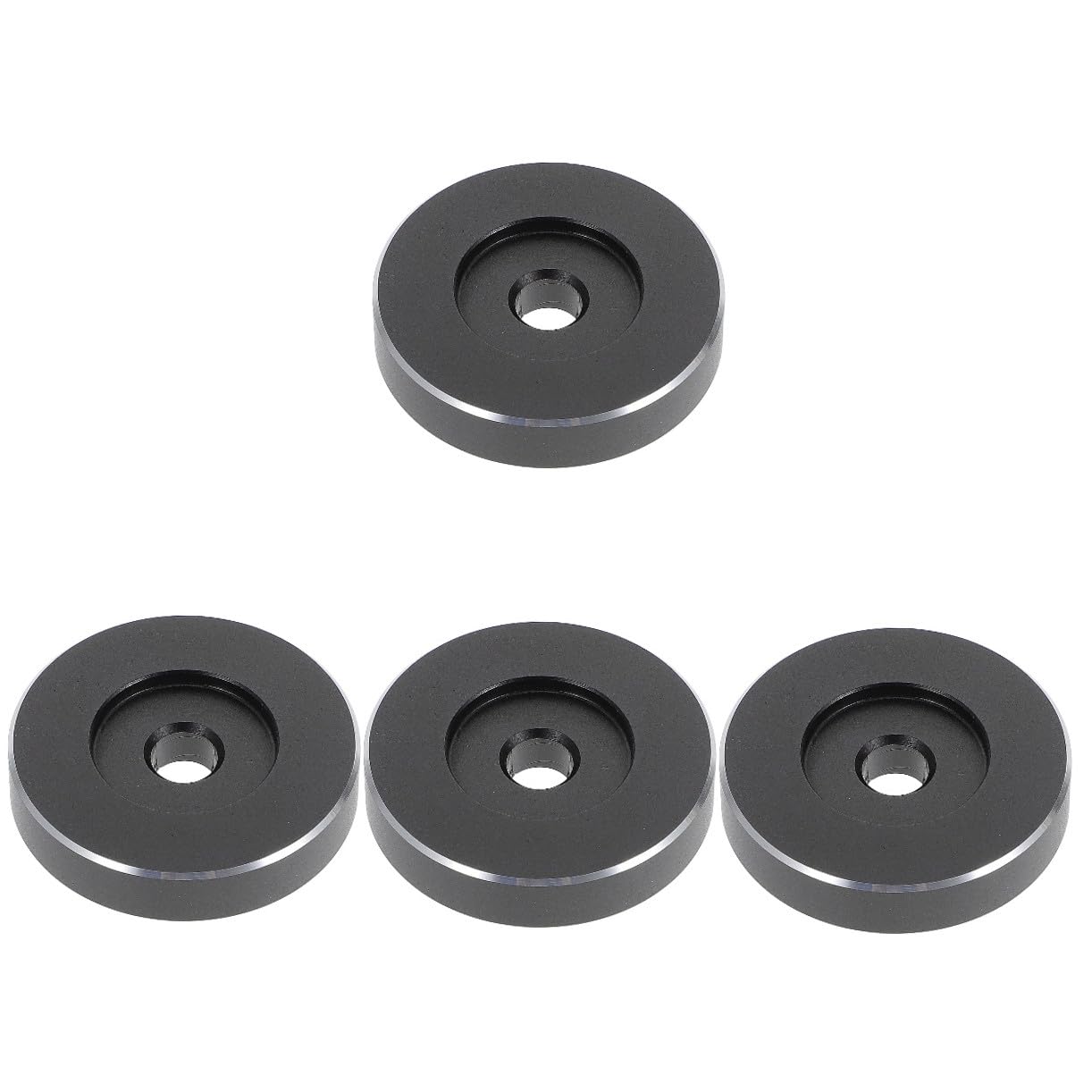 Gatuida 4 Pezzi Adattatore Convertitore 45 Dischi In Vinile Giradischi Adattatore Singolo Da 7 Pollici Adattatore Per Vinile Da 7 Pollici Adattatore 45 Giri Adattatore Per Dischi In
