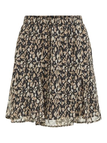 Jupe courte VILA Vifalia Hw Noos en noir taille 42 pour femme