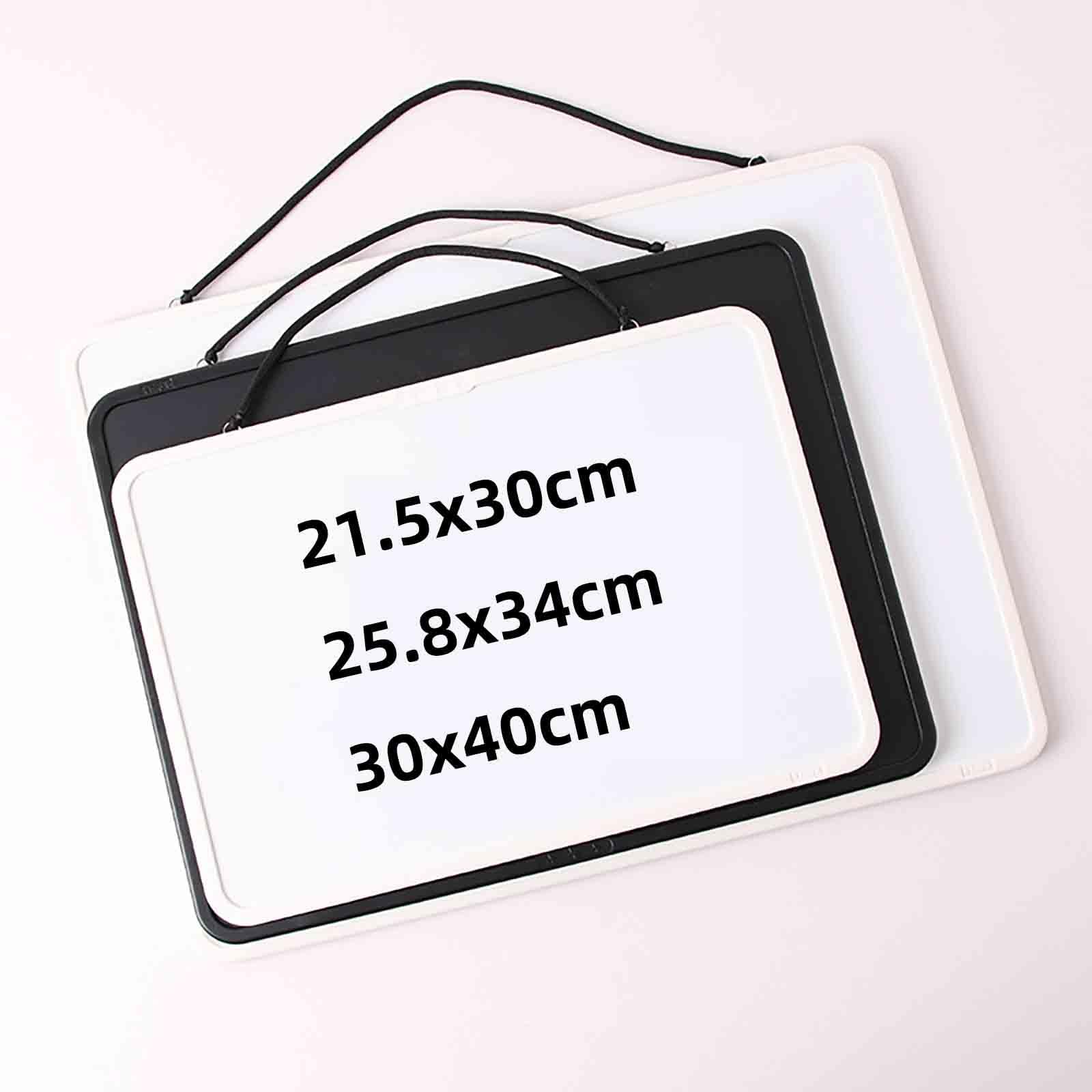Kreidetafel Klein Kleine Tafeln Tafel Zum Beschriften Chalkboard Whiteboard (White,30x40cm)