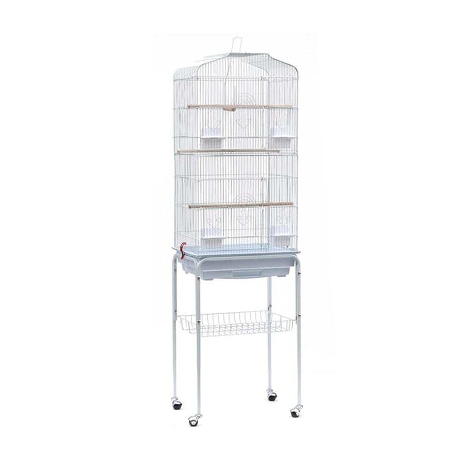 Gabbia per Uccelli Gabbie per Uccelli Gabbia Metallica Pappagallo Forniture per nidi di Uccelli Forniture per Animali Domestici per Uccelli di peonia