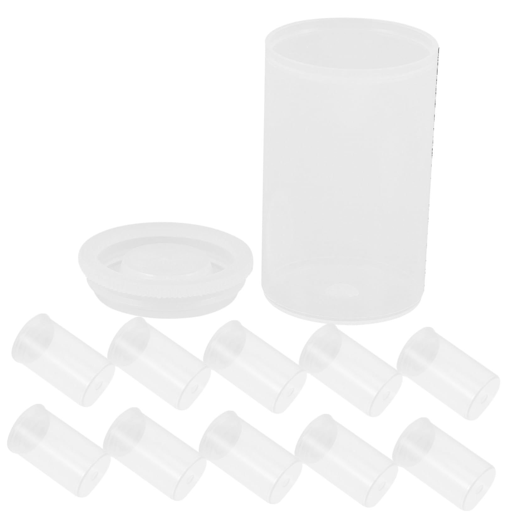 ARTIBETTER 30pcs Film Box Film Canisters Black Film Storage Case Film Canisters Case Film Canisters Bulk Film Case Organizer Film Camera Case Film Canisters for Camera Film Cans Plastic