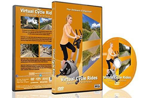 Virtual Cycle Rides - Spanish Pyrenees - For Indoor Cycling, Treadmill ...