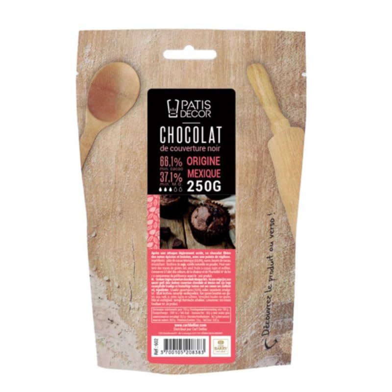 Sélection 5 chocolats noirs Origines