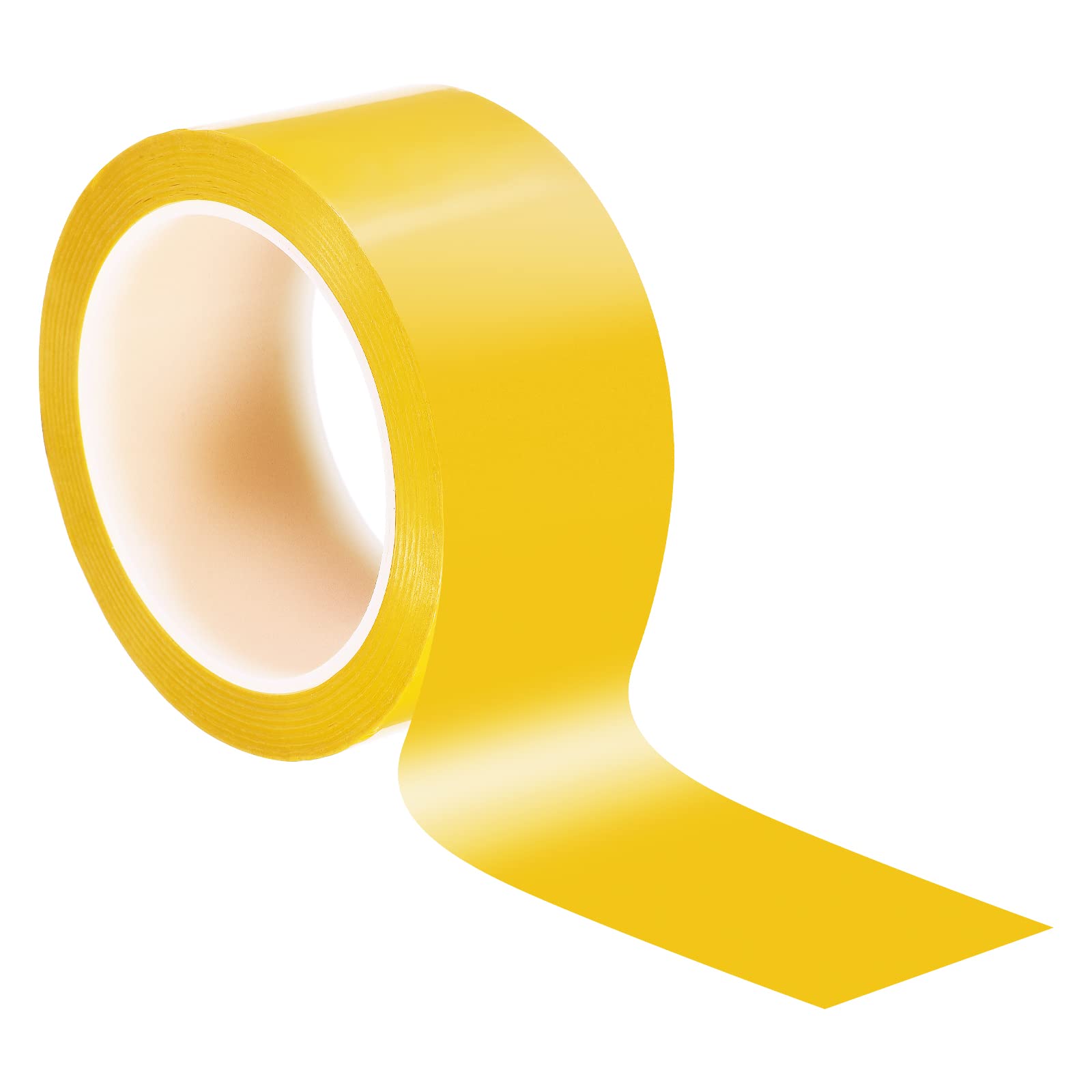 PATIKIL Whiteboard Tape 2" 50mmX66m, Thin Dry Erase Tape for Graphic Chart Marking DIY Art, Dark Yellow