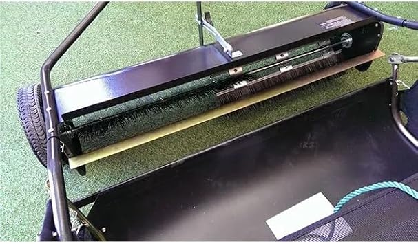 Titan Pro Towable 48 Lawn Sweeper - 122cm Tow Behind Sweeper from