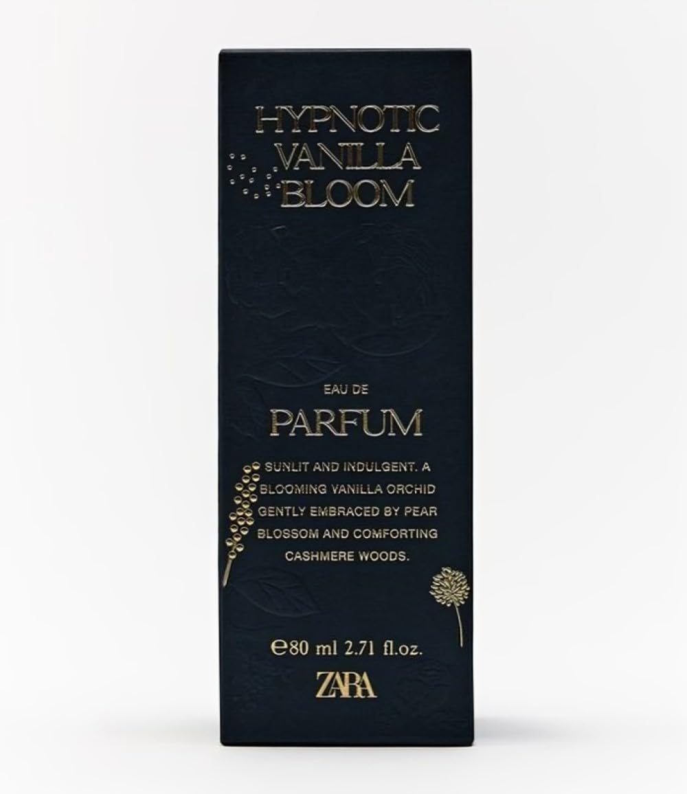 Zara Hypnotic Vanilla Bloom Perfume for Women EDP Eau De Parfum 80ML (2.71 FL OZ)