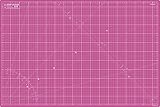 La Canilla Schneidematte A1 Selbstheilend (60x90 cm - 36x24') Cutting Mat Schneideunterlage für Basteln, Nähen, Patchwork | Schneidunterlage Arbeitsunterlage Markiert in Zentimetern und Zoll
