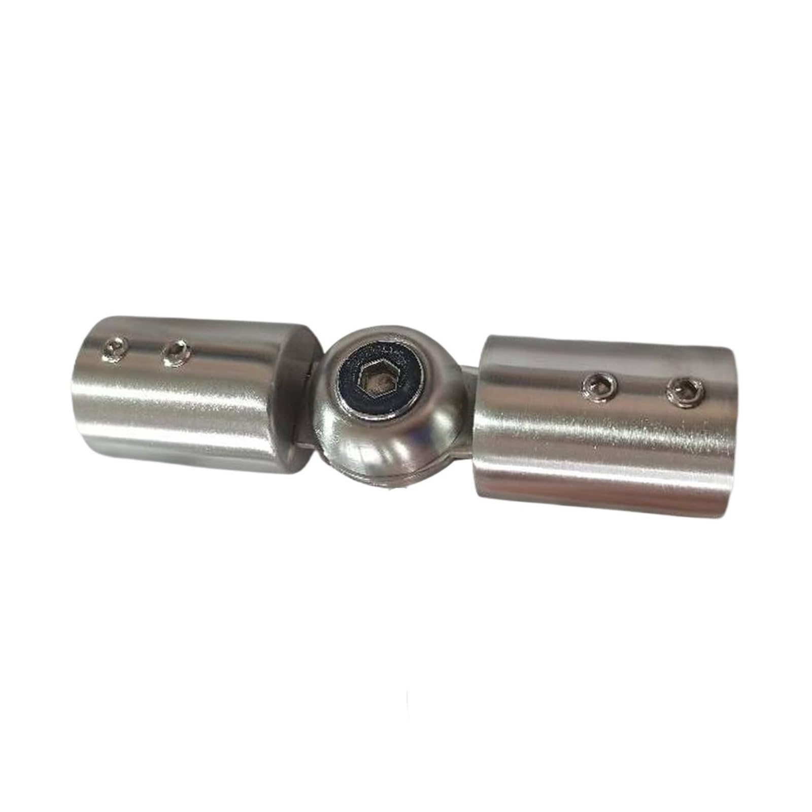 Corner Curtain Rod Connectors Rod Connector Shower Room Blinds Bay Window Hinged Elbow for Generic(Brushed)