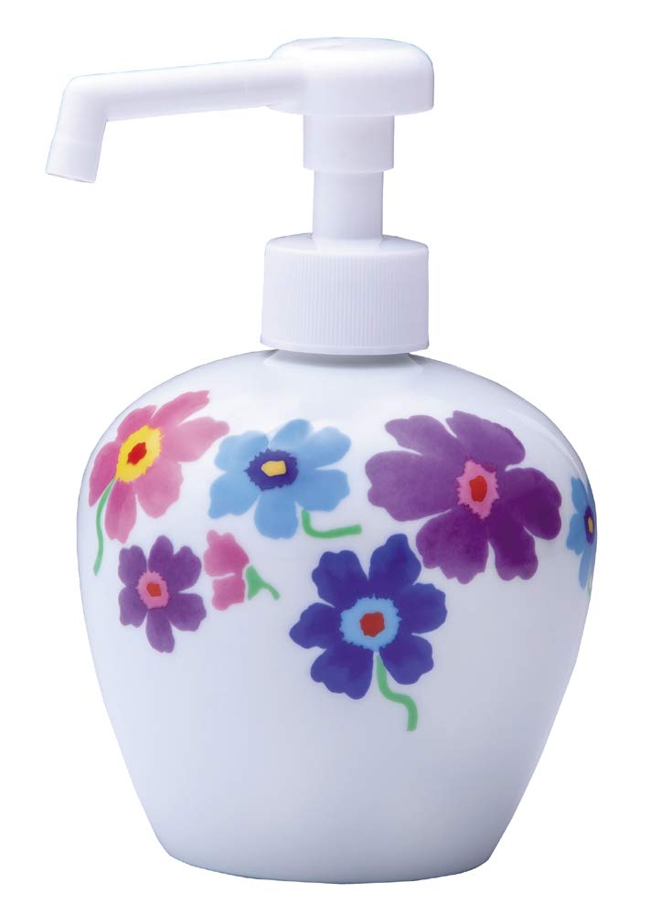 Amazon｜有田陶芸 ディスペンサー ポピー柄 直径8.8×高さ14cm 有田焼除