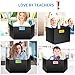 18 Pack Black Desk Dividers for Students, Privacy Shields Folder for Students, Durable & Waterproof Plastic Study Board, Classroom Teacher Supplies Test Divider, Includes Extra Labels