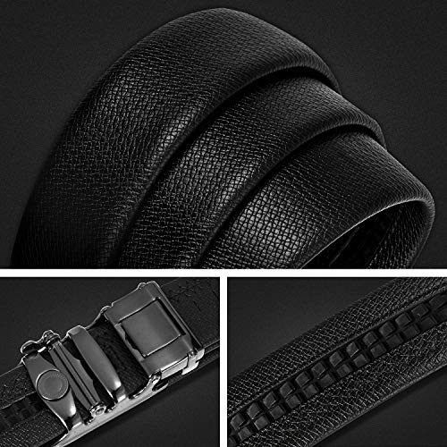 ITIEZY Cintura da Uomo in Pelle Fibbia Automatica