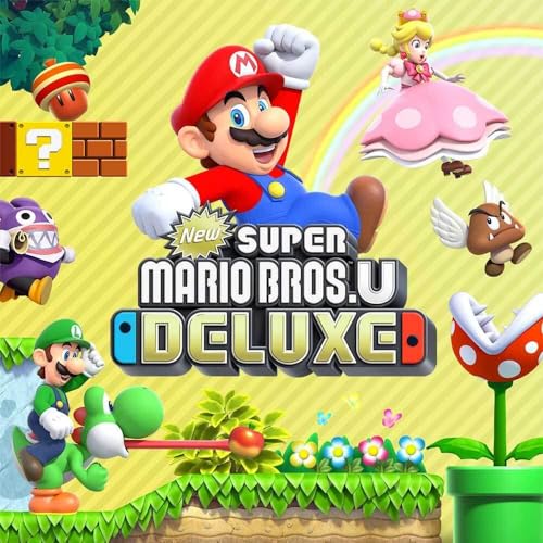 Nuevo Super Mario Bros U Deluxe Game Switch [Importación francesa]