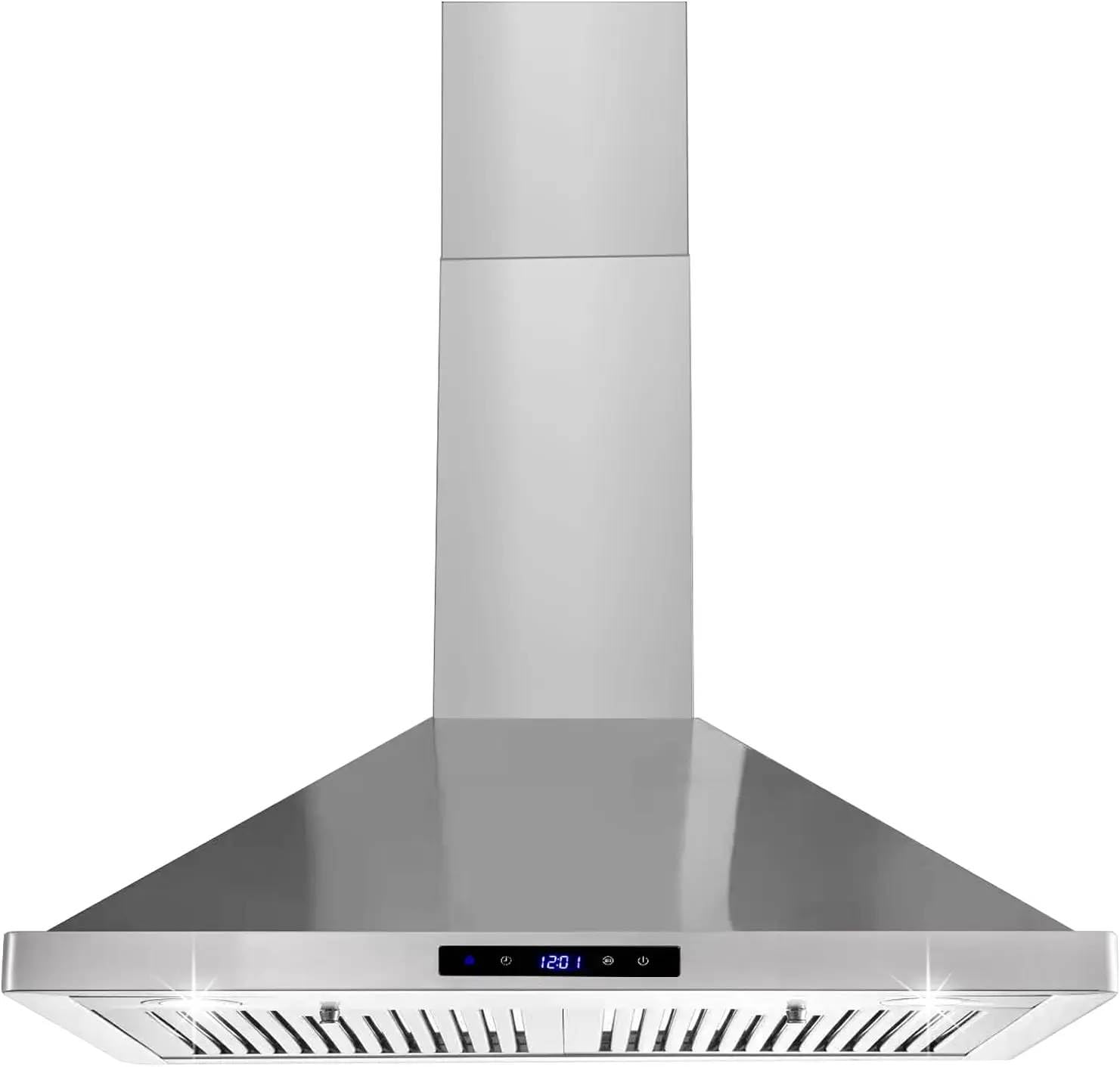 ‚Powerful 700 CFM Convertible Kitchen Range Hood with LED Lighting - 30 Inch Wall Mount for Odor & Smoke Removal-image-47