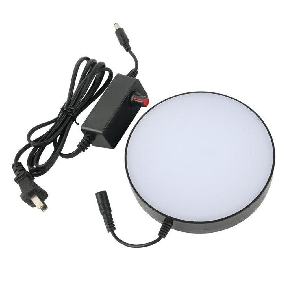 1Set Adjustable 100V-240V Brightness LED Ring Bottom Light Source F Stereo Microscope