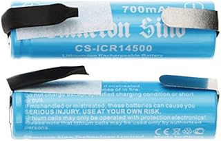 14500 Replacement Battery, 2pcs Pack 14500 Battery