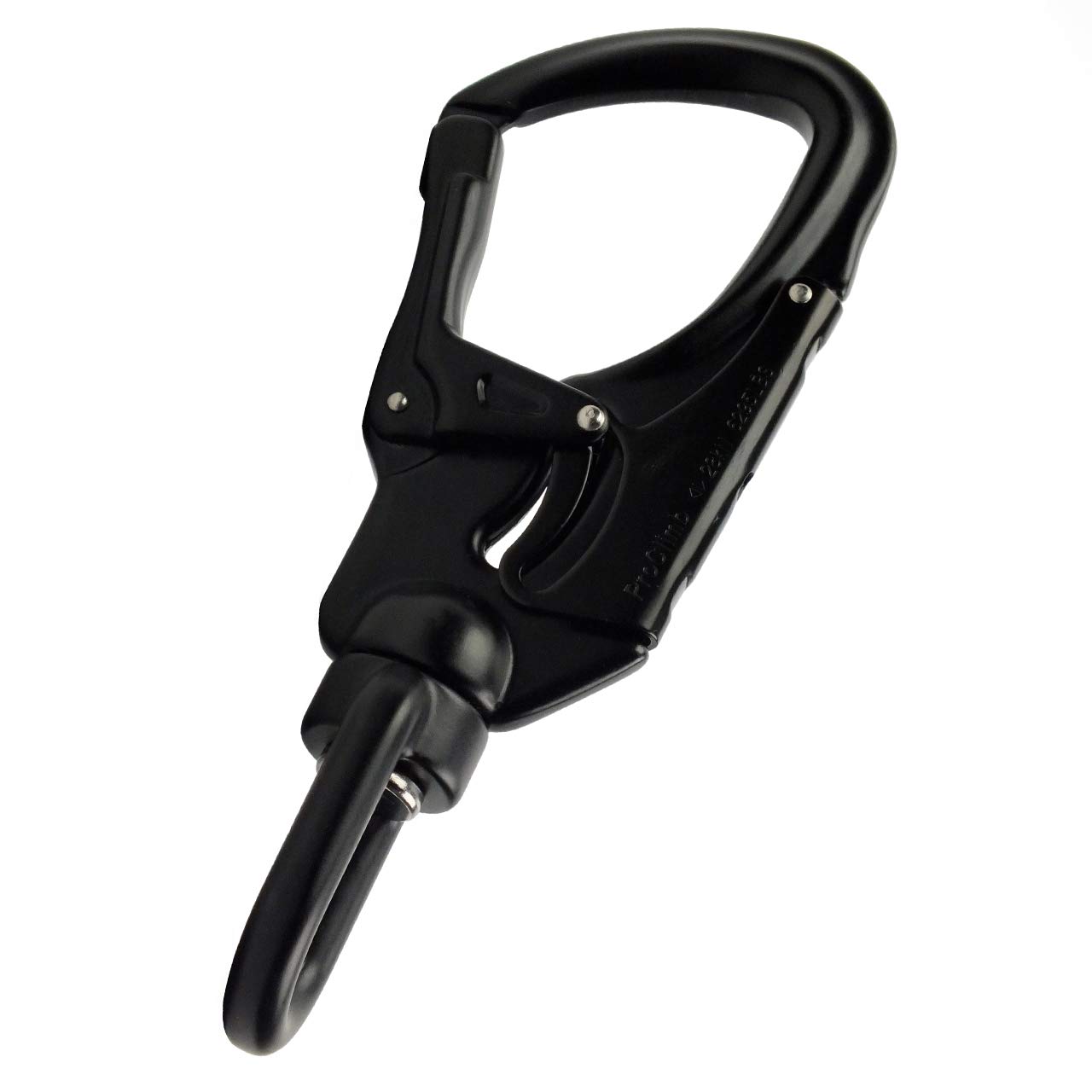 ProClimb Forged Aluminum Carabiner Snaphook | Perfect for Rock Climbing, Arborists, Fire Fighters, Rescue Ops