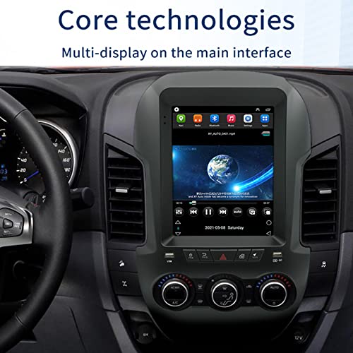 Saturey Unidade CabeçA EstéReo De RáDio Do Carro Android 11 Autoradio para Ford Ranger F250 2011-201