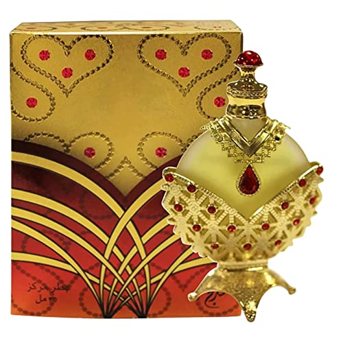 Ziedeco 230429-01TH-105uk Hareem Al Sultan Gold-koncentrerad parfymolja, långvariga arabiska parfymer för kvinnor, Hareem Al Sultan parfymolja, Hareem Al Sultan parfym guld, arabisk parfymolja för kvinnor (12 ml)