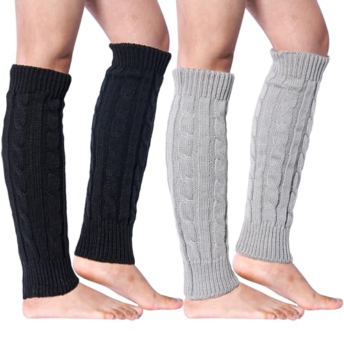 Loritta ADV-043-5 Women Knit Leg Warmers Winter Warm Long Boot Socks cover