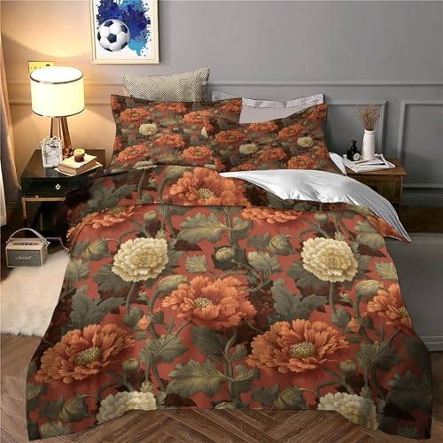 Housse de couette microfibre 3D hypoallergénique 200x200 - 6