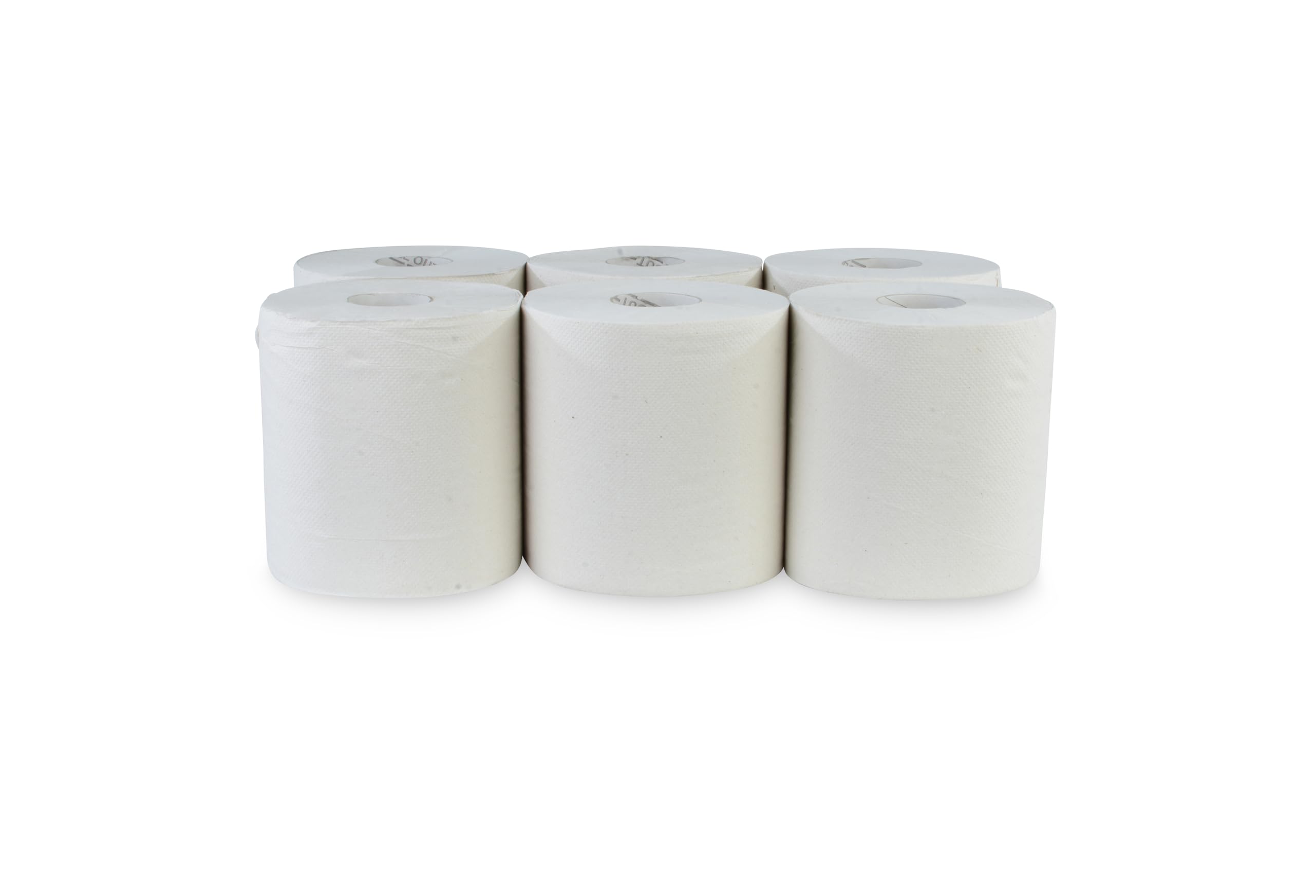Funny Handtuchrolle, Innenabwicklung 20 cm, 1 lagig, Recycling weiß, 1er Pack (1 x 6 Stück)