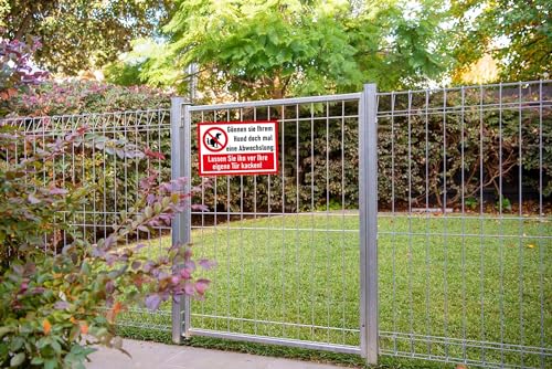 Gönnen Sie ihrem Hund eine Pause Kein Hundeklo Hundetoilette - Schild Hunde kacken verboten - Verbotsschild Hundeverbotsschild Verbot Hundeklo Hundekot Hundehaufen Hundekacke